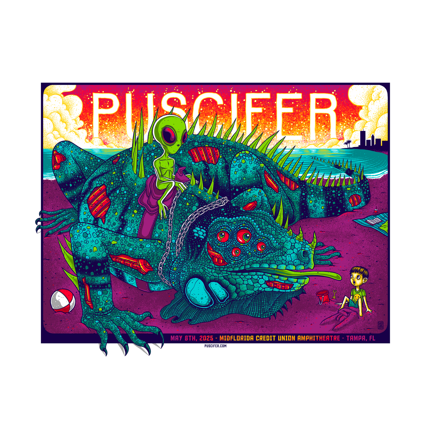Puscifer - Tampa, FL 5/8/25 Poster