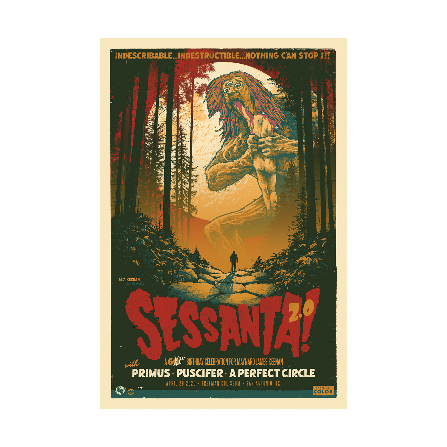 4/29/25 - San Antonio, TX Poster by Dan Dippel