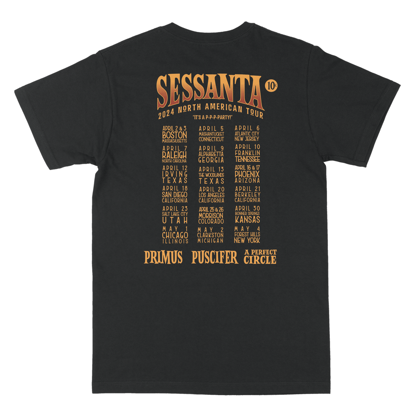 Three Headed Tour T-Shirt